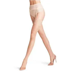 Falke Damen Strümpfe Da FALKE Seidenglatt STO, Größe 9,5-10 in Beige 4169