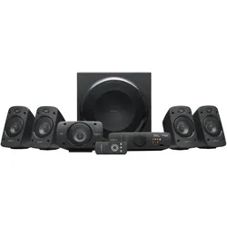 Logitech Z906 5.1 Surround-Sound-Lautsprechersystem, THX, Dolby Digital, DTS, 500 Watt Gesamtleistung