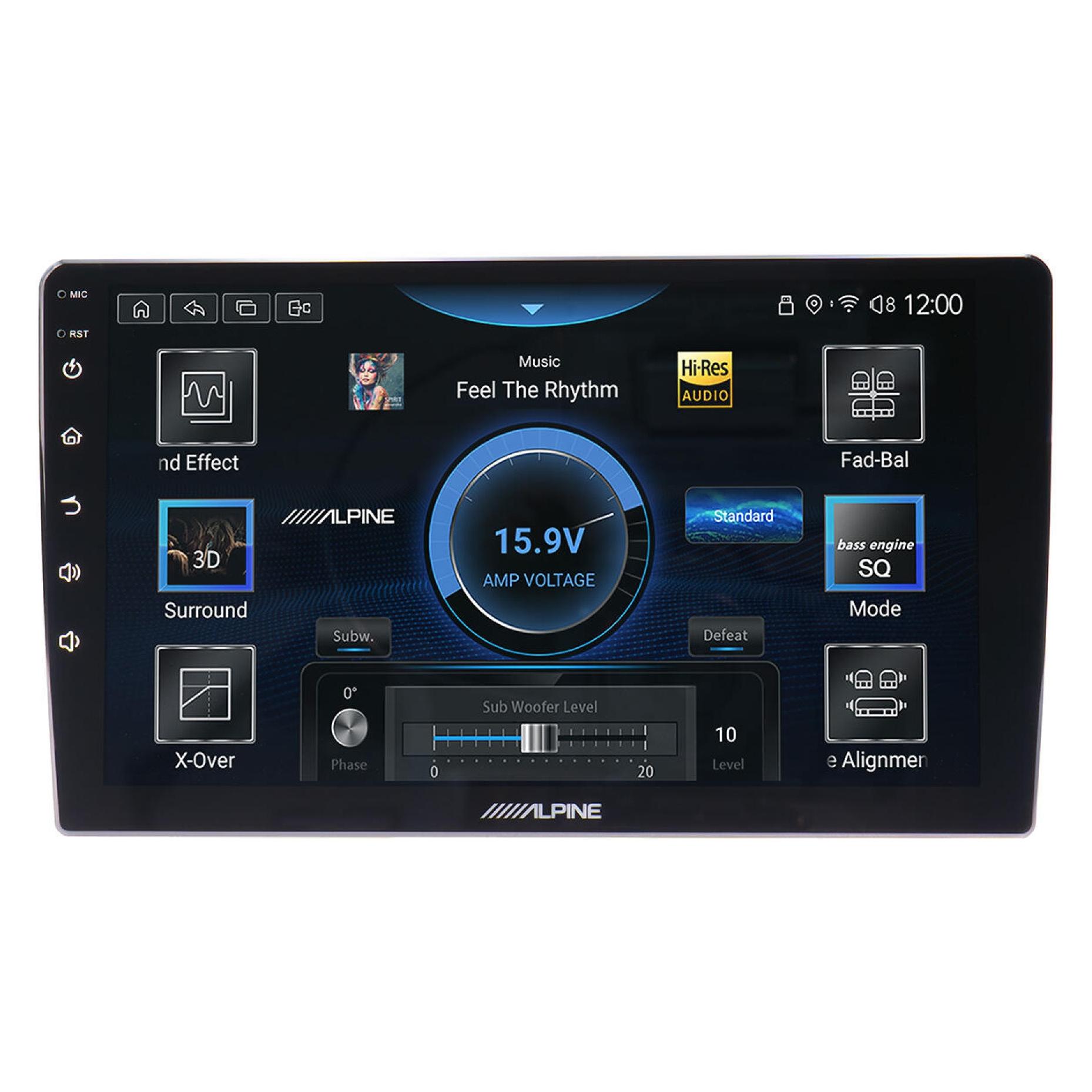 Alpine INE-AX809 9-Zoll Display, GPS, Apple CarPlay und AndroidAuto (Android Auto, Apple Carplay) (INE-AX809)