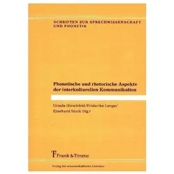Phonetische und rhetorische Aspekte der interkulturellen Kommunikation, Fachbücher von Eberhard Stock, Ursula Hirschfeld, Friderike Lange
