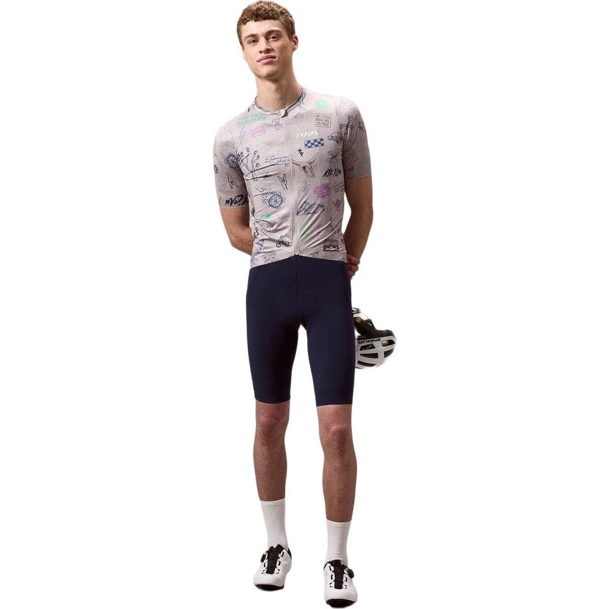 Endura Pro SL Short Sleeve Print Jersey titanium 2XL RE3264-2XL-titanium
