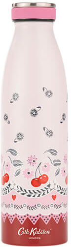 Cath Kidston Cherry 460ml Stainless Steel Water Bottle