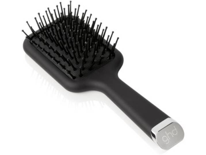 Ghd - Brosse À Cheveux Mini Plate The Mini All Rounder : Format Voyage Pour Un Démêlage Doux Et Brillant En Déplacement