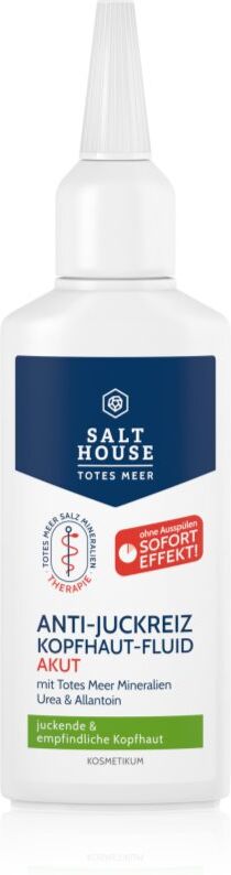 Salt House Dead Sea Therapy Anti-Itchy Scalp Fluid Acute fluide pour le cuir chevelu 75 ml