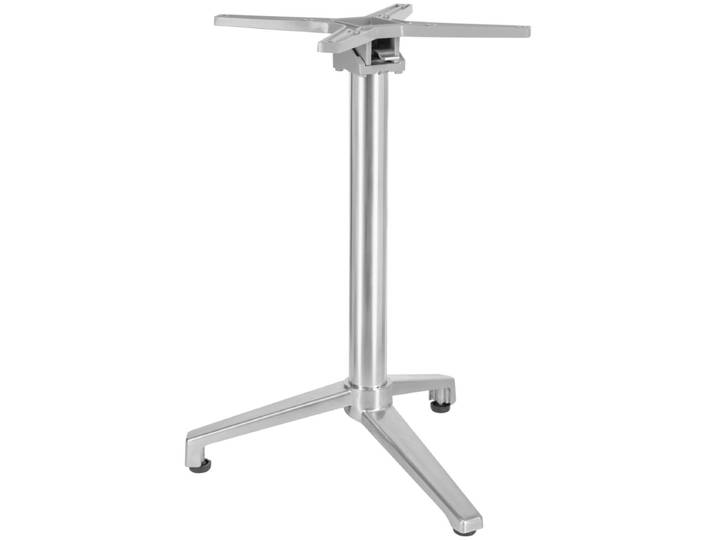 VEGA Outdoor-Tischgestell Taipa dreibeinig klappbar 52x52x72 cm (BxLxH); silber