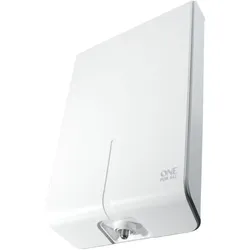 One for All SV9455-5G (Flachantenne, DVB-T / -T2), SAT Spiegel + SAT Antennen, Weiss