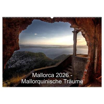 Mallorca 2026 - Mallorquinische Träume (Wandkalender 2026 DIN A2 quer), CALVENDO Monatskalender