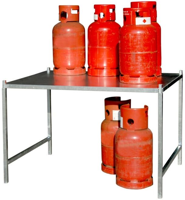 Bauer Südlohn Support pour bouteilles de gaz type GFG, galvanisé (4477-13-0000-0007)