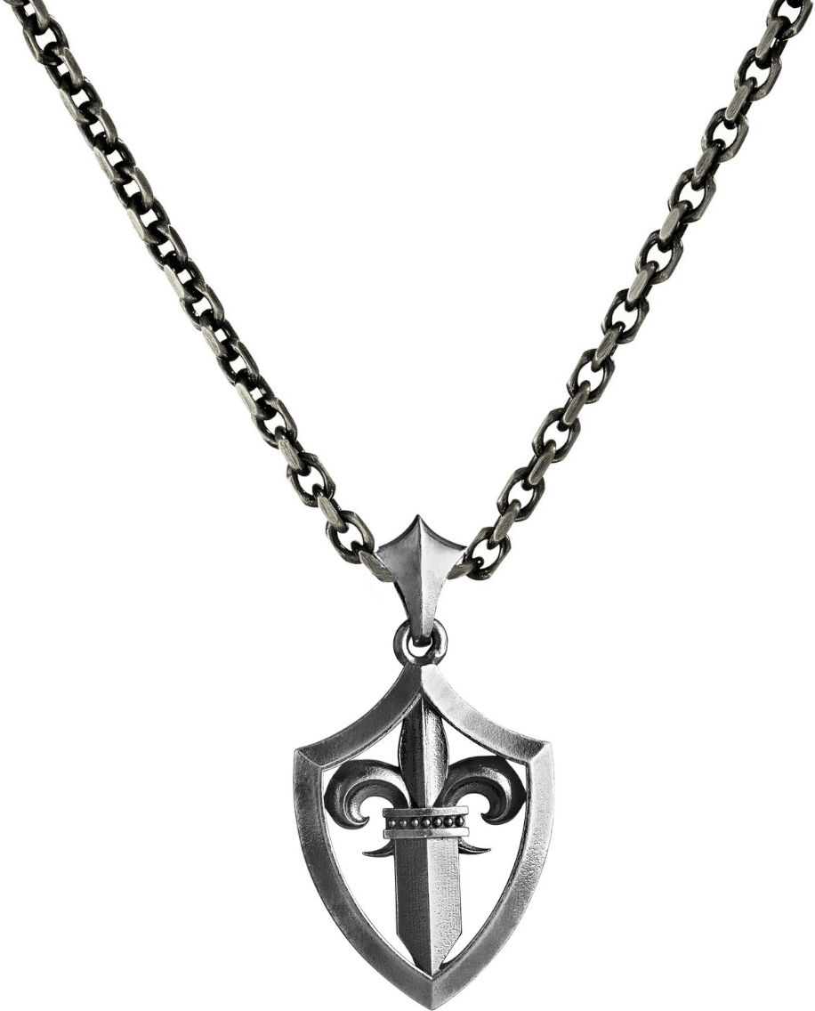 Lempikoru Turva halsband stor patinerat 42 550 00 550