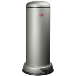 Wesco Big Baseboy Neusilber 30 L, Abfalleimer, Silber
