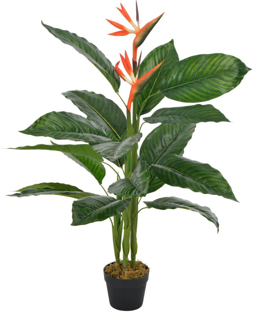 The Seasonal Aisle 100 cm H Faux Plant Orange 100cm H X 45cm W X 45cm D