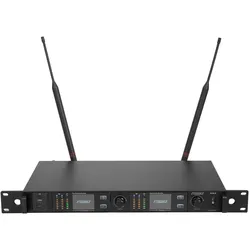 Psso PXS TWO 2-Kanal True Diversity Empfänger 640-690 MHz, Mikrofon Zubehör