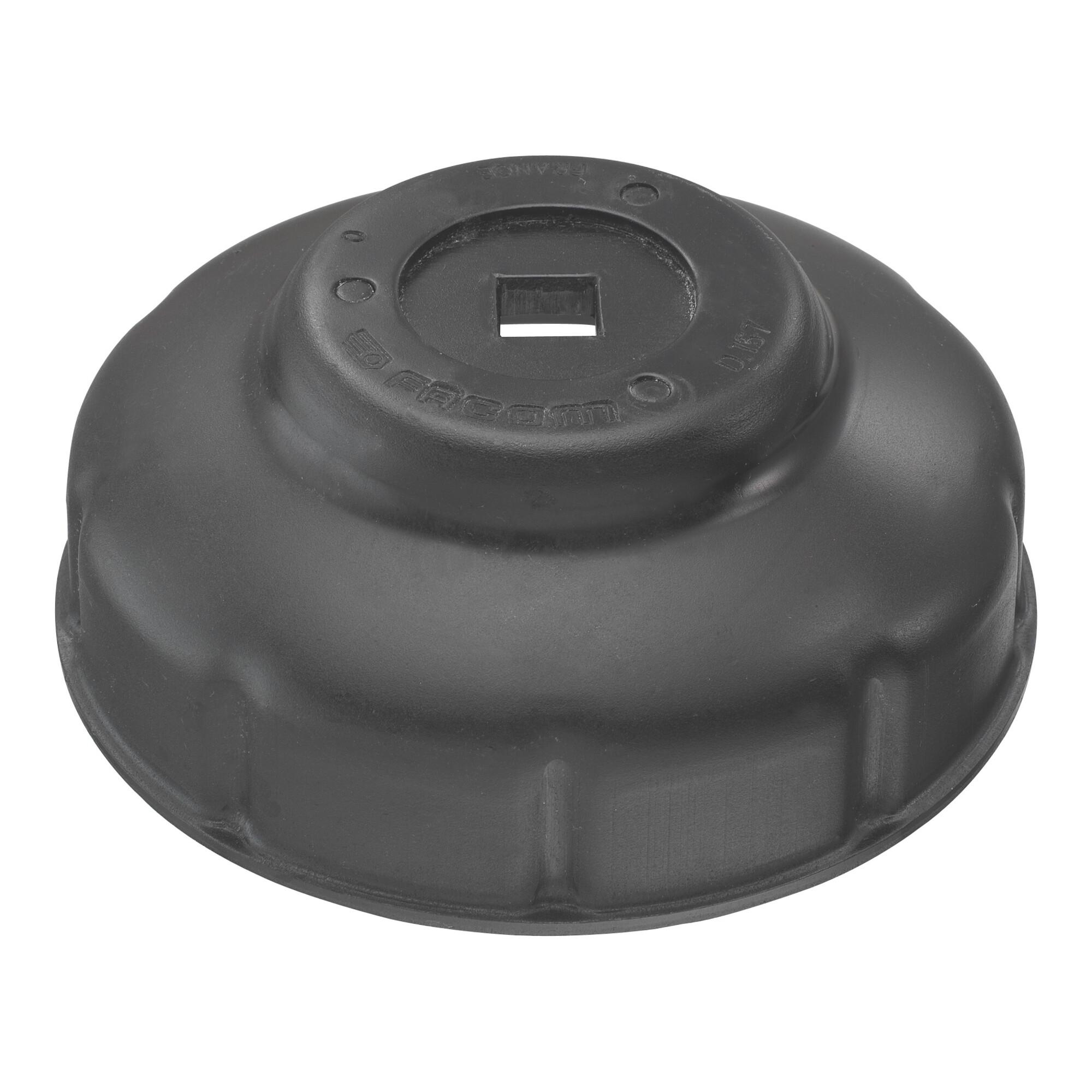 Facom Aufsetz-Ölfilterschlüssel mit Nuten Antrieb Innenvierkant 10 mm (3/8") Filter Ø 86 mm, 18 Nuten (D.156)