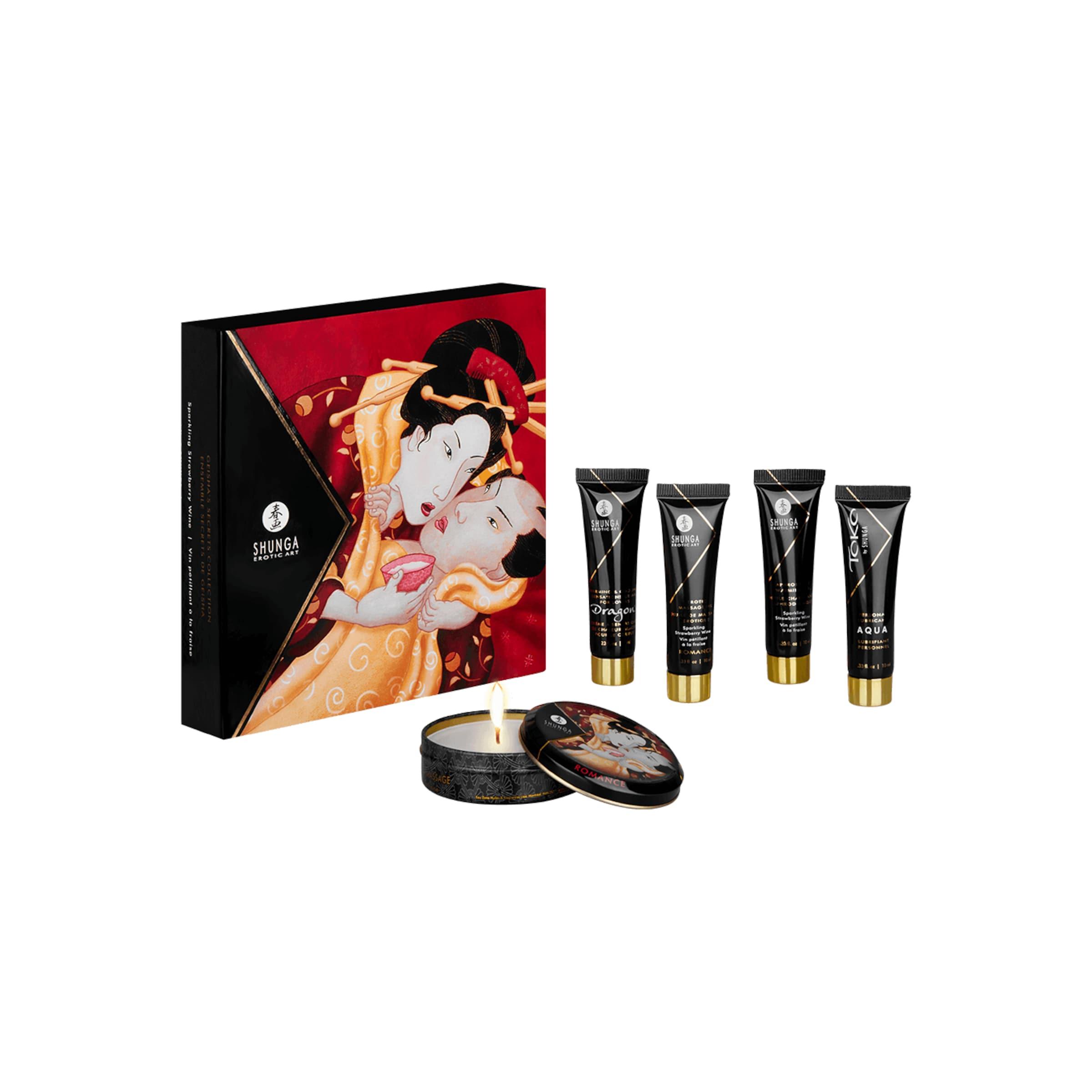 Geishas Secrets - Strawberry, 5 Teile