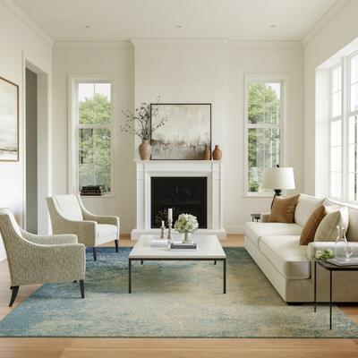 Nourison Passion Colorful Modern Abstract Area Rug