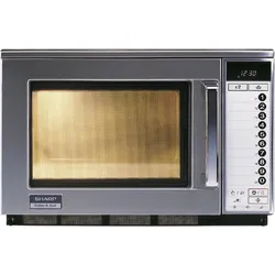 SHARP Profi-Mikrowelle R-25 AT, 20 Liter