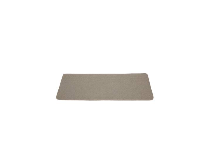 Sitzkissen „Curva“ für die Curva-Sitzbank Taupe Bouclé AYTM