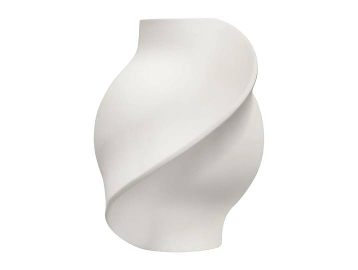 Louise Roe Pirout Vase 02 42cm Raw White