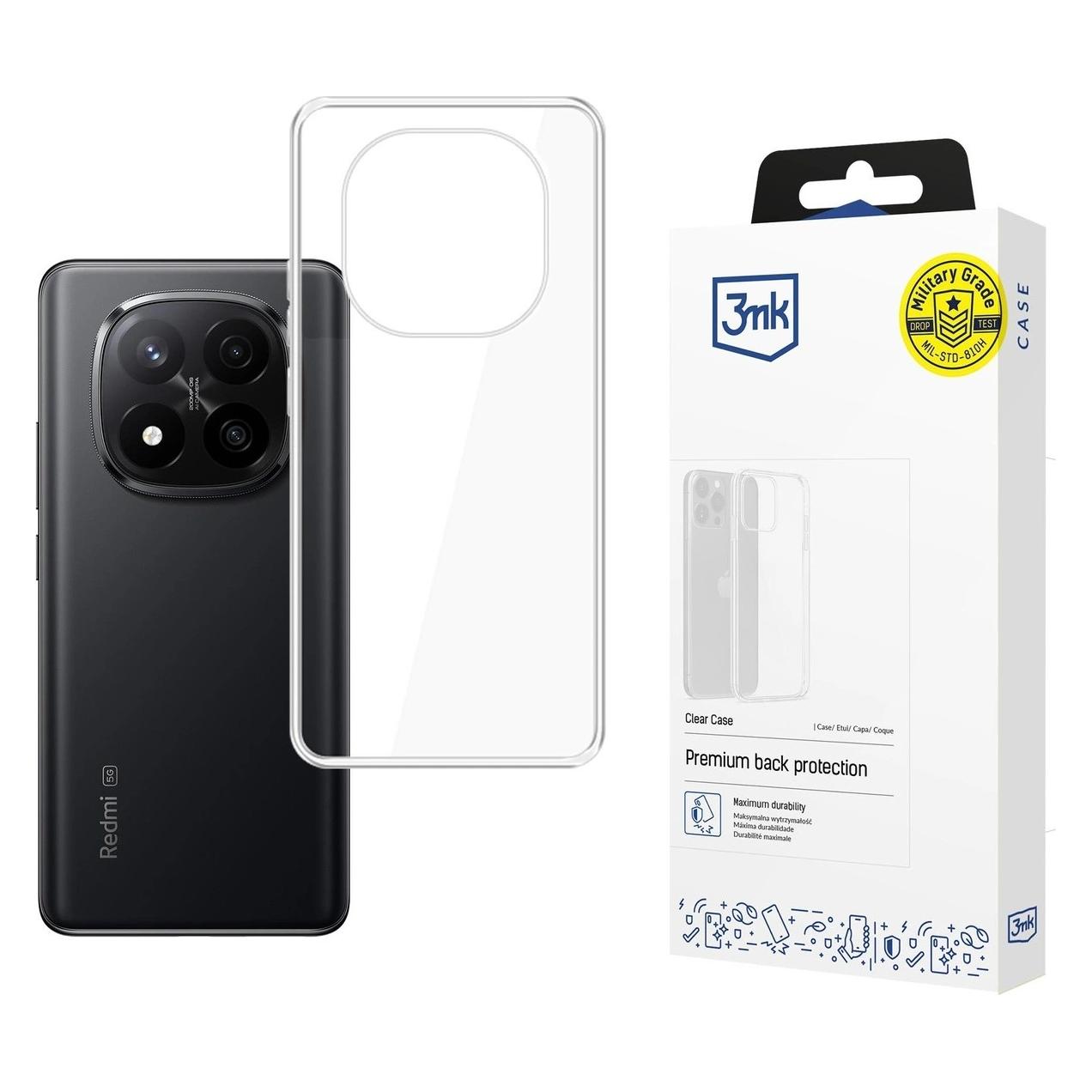 3MK ochranný kryt Clear Case pro Redmi Note 15 5g (Xiaomi Redmi Note 15 5G, Xiaomi Redmi Note 15 Pro 4G) (5903108705455)