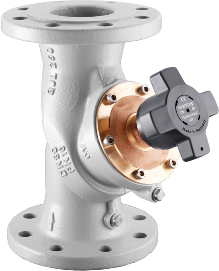 Oventrop Strangabsperrventil Hydrocontrol AFC DN 150, PN 16, Flanschanschl., Grauguss (1062055)