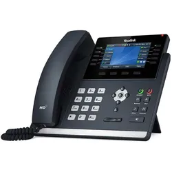 Yealink SIP-T46U, Telefon, Schwarz, Grau