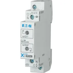 Eaton 284927 Doppelleuchte, 230AC/DC, rot/grün Z-UDL230  - 2 Stück