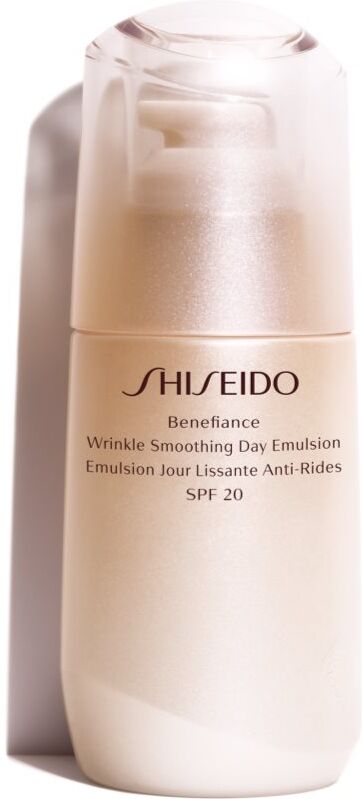 Shiseido Benefiance Wrinkle Smoothing Day Emulsion protective anti-ageing care SPF 20 75 ml