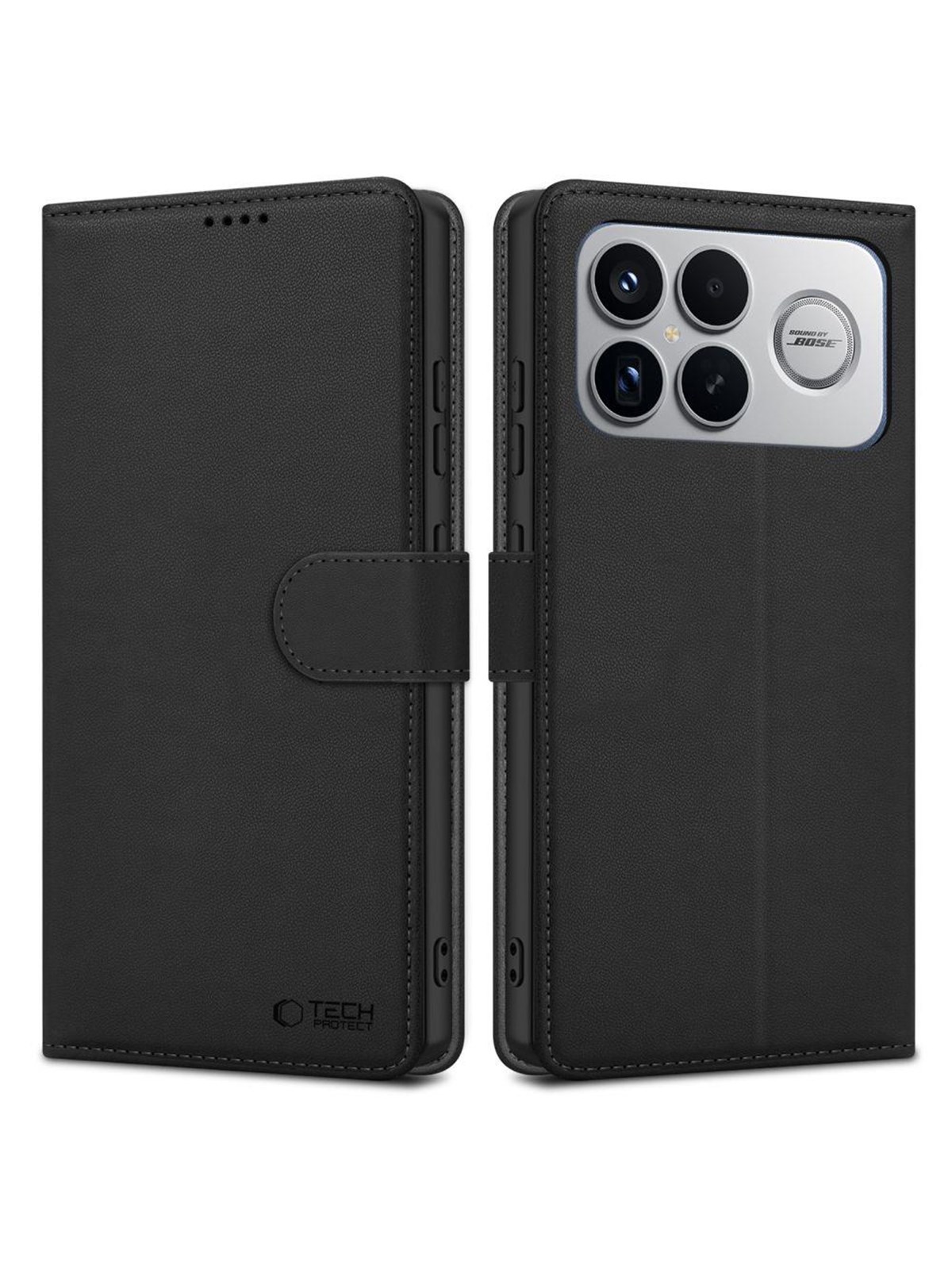 Tech-Protect Wallet Case for Xiaomi Poco F8 Ultra - Black