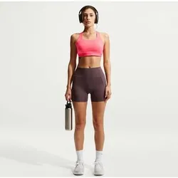 NIKE Damen Shirt W NK SWIFT HS BRA, Größe L in Pink Pink