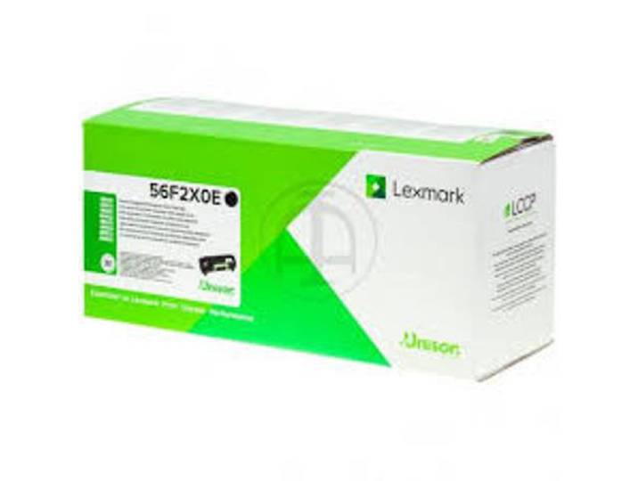 Lexmark Toner Original 56F2X0E Grande capacité, Noir