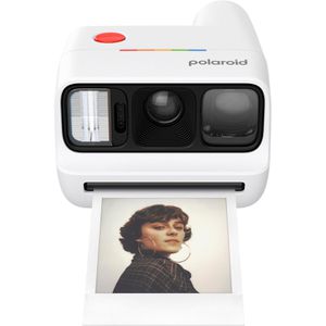 Polaroid Go Gen 3 Sofortbildkamera, analog, Format 66 x 54 mm, weiß