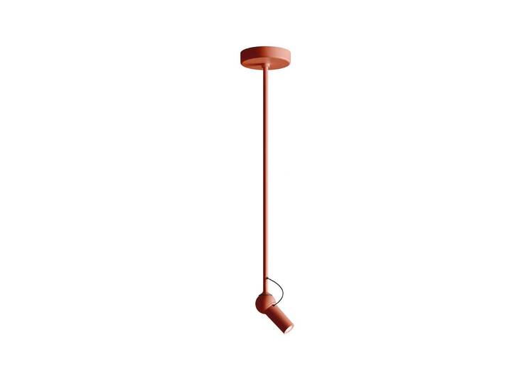 Bird LED-Hängeleuchte rot, Ø 11 cm, Metall - KDLN - Wohnzimmer - Einflammig