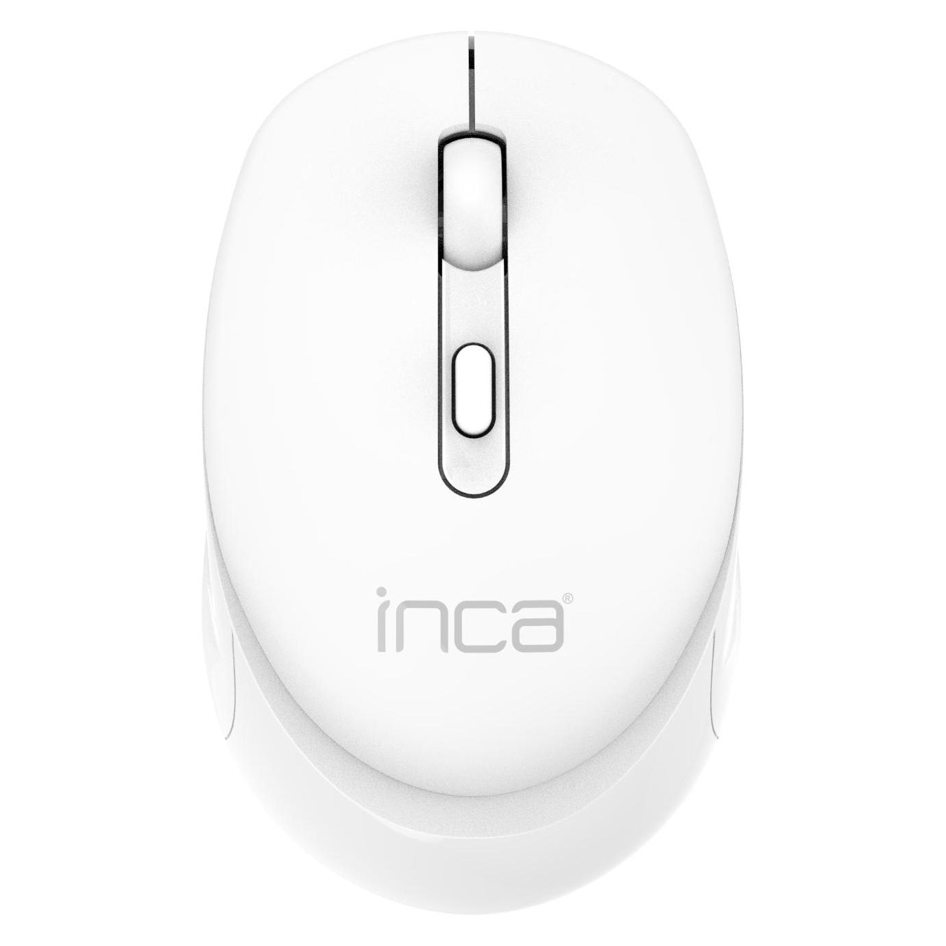 Inca Maus IWM-243RB 1600 DPI,CANDY DESIGN Weiss, 2,4GHz (Kabellos) (IWM-243RB)