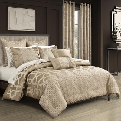 OLYMPUS COMFORTER SET by Royal Court in Sand (Size KING)