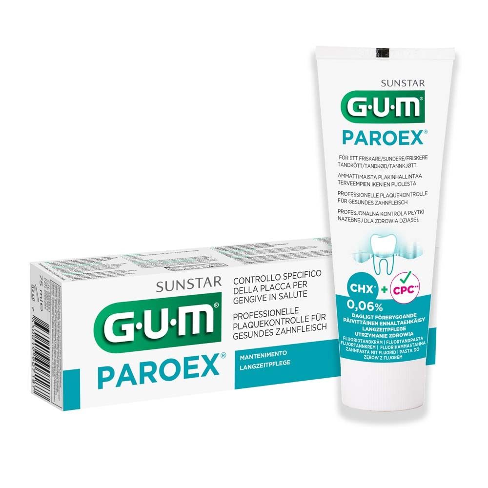 GUM Paroex 0,06% CHX Zahnpasta 75 ml