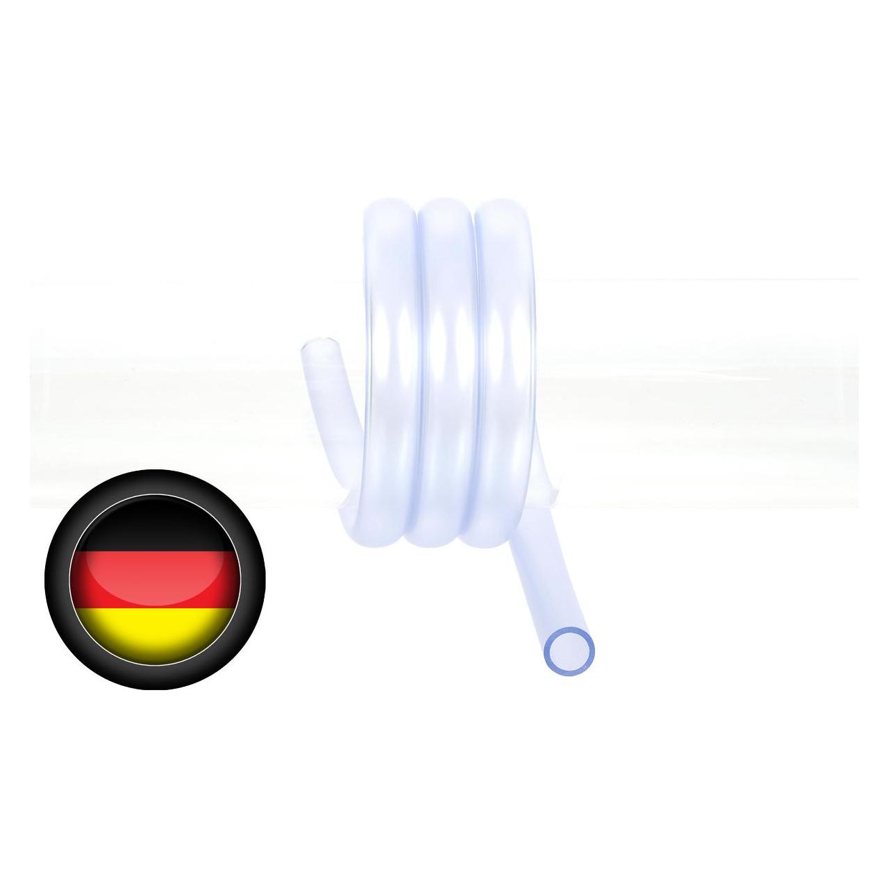 Alphacool Schlauch AlphaTube HF 13/10 (3/8'ID) Klar (1 m, Kunststoff) (18412)