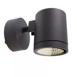 Deko-Light LED Wandaufbauleuchte Mobby II 10W 810lm 3000K IP55 Schwarzgrau 731021