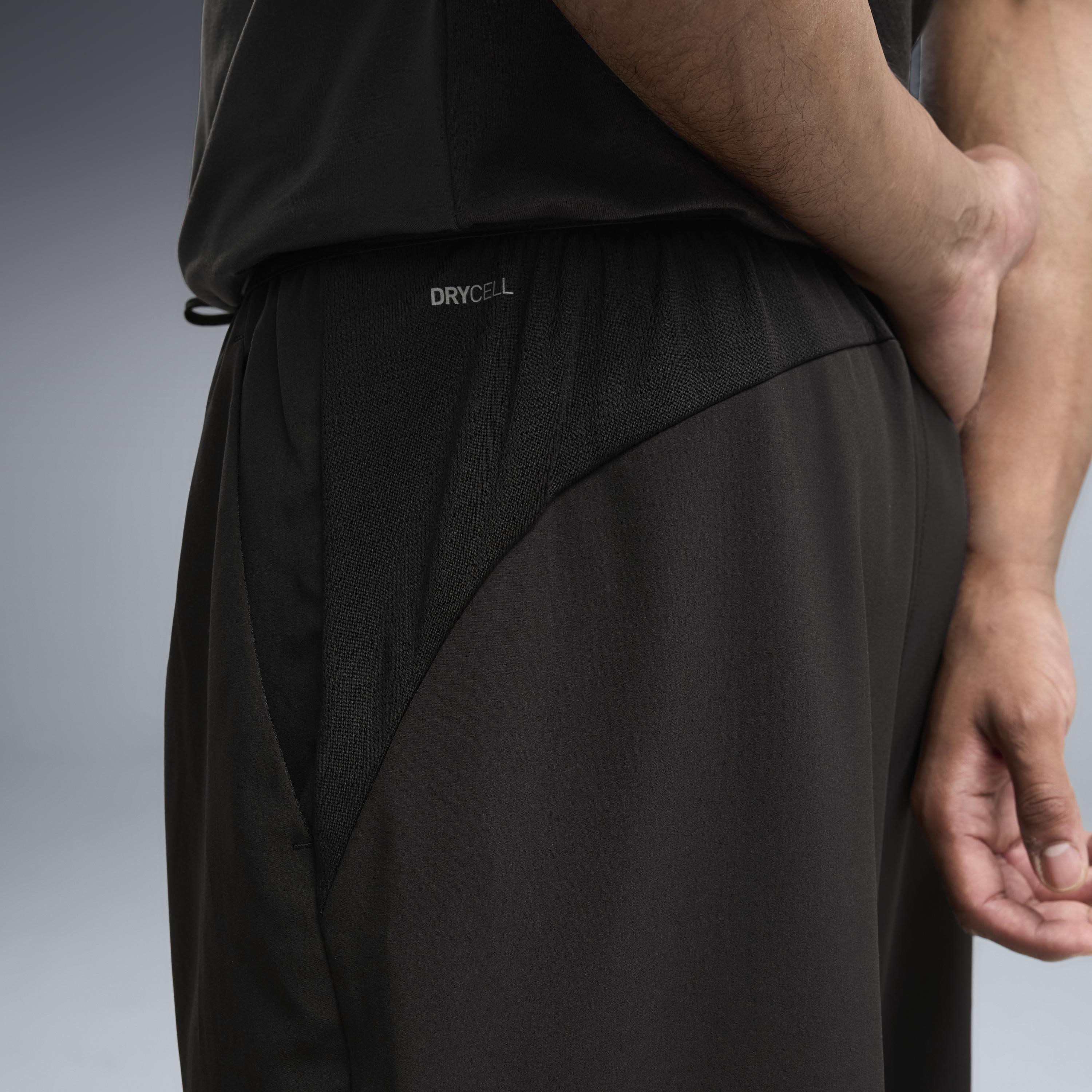 Trainingsshorts PUMA "M X HYROX 7 PWRTRAIN SHORT", Herren, Gr. S, N-Gr, schwarz (puma schwarz), Obermaterial: 87% Polyester, 13% Elasthan, regular fit normal, Hosen Trainingsshorts, Regular Fit, für Fitness und vielseitige Trainingseinheiten puma schwarz 