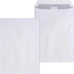 ÖKI Versandtaschen Cello 42913 weiß, C4, ohne Fenster, haftklebend, aus Papier, 10 Stück