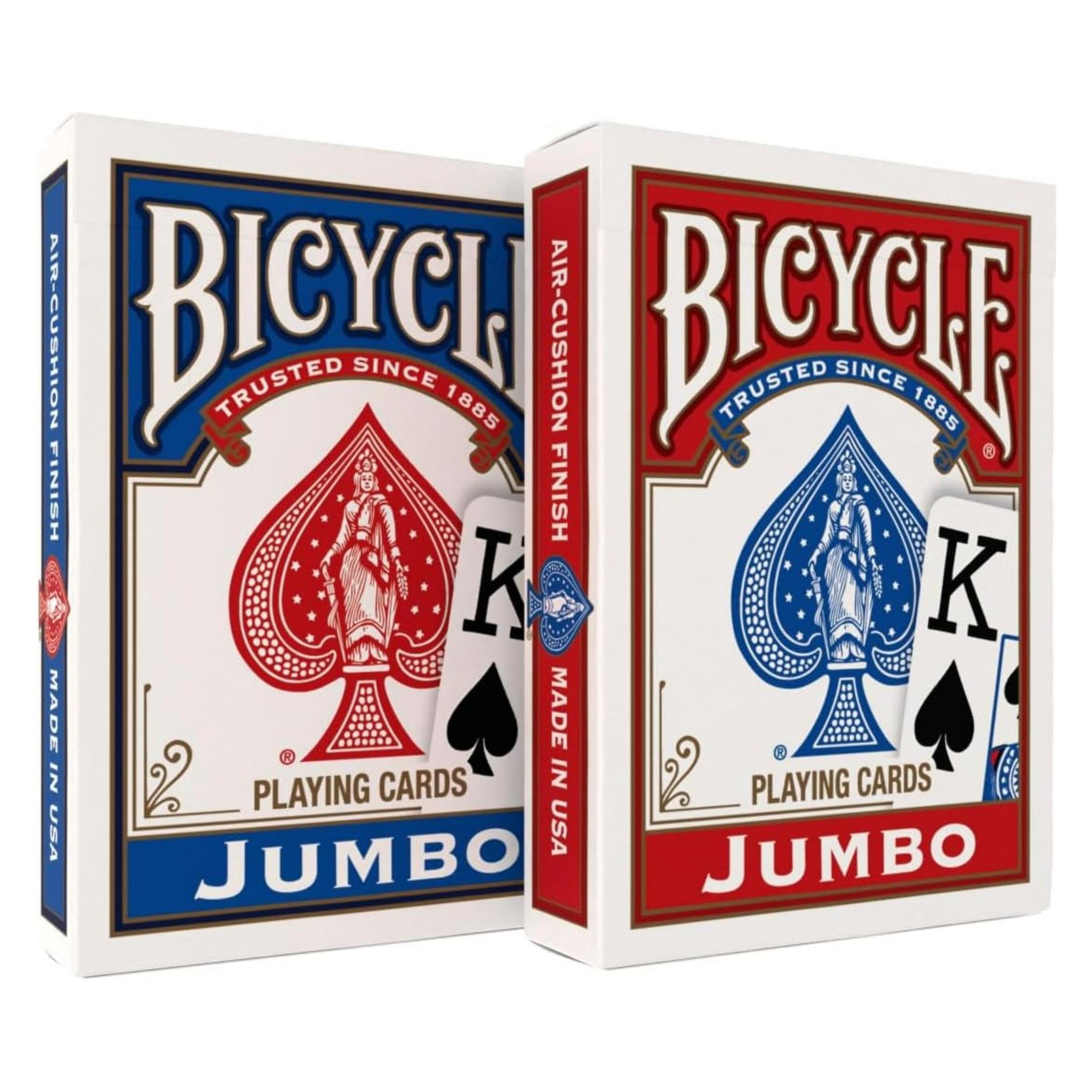 Bicycle Rider Back Internationale Jumbo (Deutsch, 1 - 16 Spieler) (BIC-1004380)