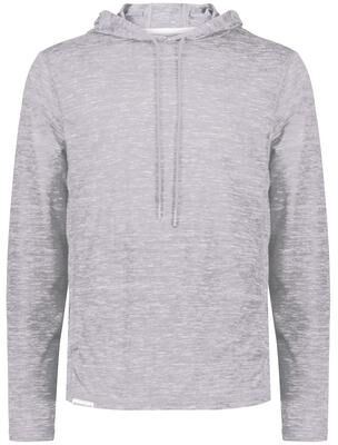 Holloway 222745 MONTEREY HOODIE in Heather size 2XL   Polyester/cotton blend