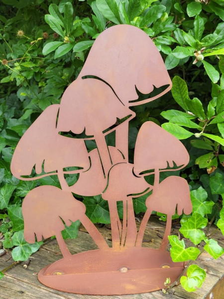 Ferrum Art Design Edelroest Paddenstoel Groot