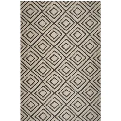 TEPPICH Premium en Vinyle Schwarzes Design 160x230 cm