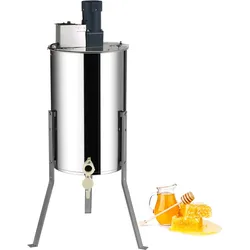 VEVOR Elektrischer Honigschleuder Tangentialschleuder Imker Honig 2/4 Rahmen