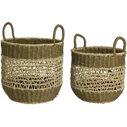 Korb (DH 30x29 cm) - grau - DH 30x29 cm