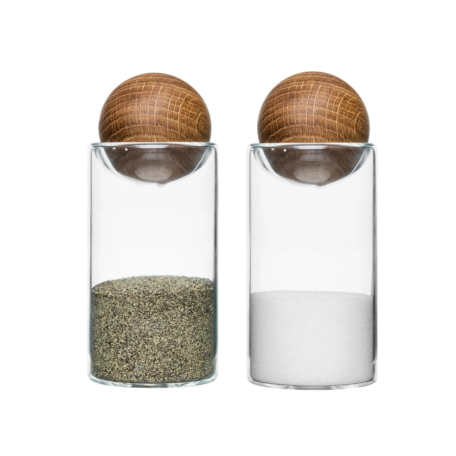 Sagaform Nature peper- en zoutset Eiken