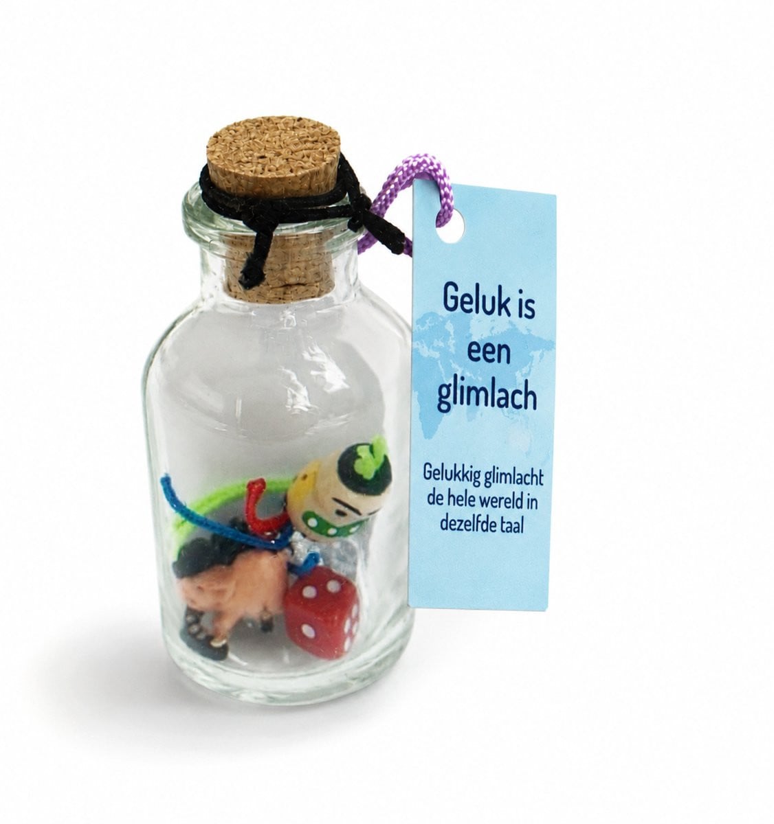 Geluksbrenger - Een flesje vol geluk