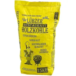 Favorit, Holzkohle, Lübzer Restaurant Holzkohle (15 kg)