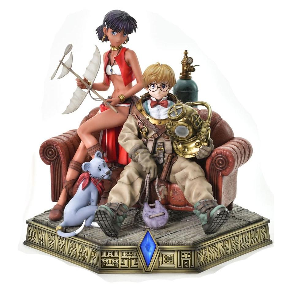 Prime 1 Studio Nadia: The Secret of Blue Water Concept Masterline Series statuette 1/6 Nadia & Jean Bonus Ver. 35 c (P1SCMSBW-01S)