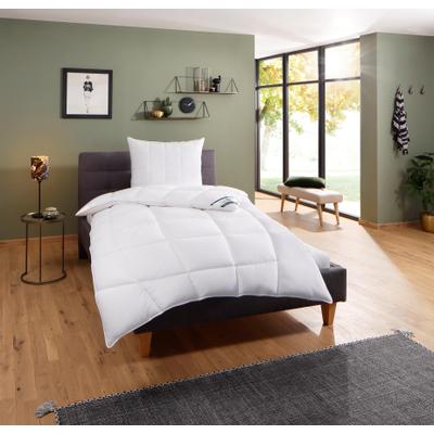 Microfaserbettdecke FAN "Komfort Plus Warm, Bettdecken für den Winter, Made in Germany, Decke", weiß, B:155cm L:220cm, Bezug: 100% Polyester. Füllung: 100% Polyester, Bettdecken, Microfaserbettdecke, Extrawarm für den "Frierer", 135x200, 155x220 cm...